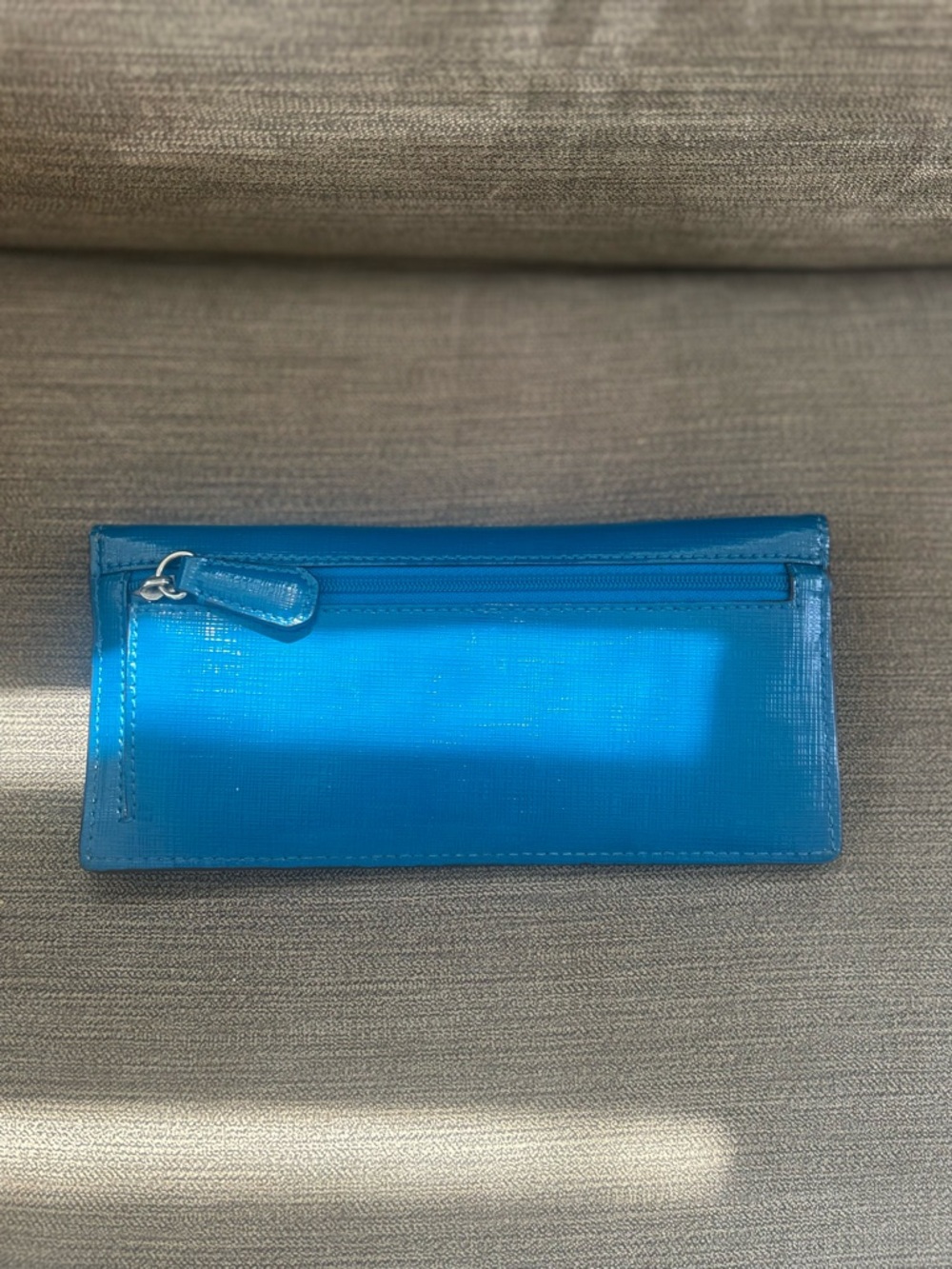 COACH Blue Leather Wallet - Picture 4 of 13
